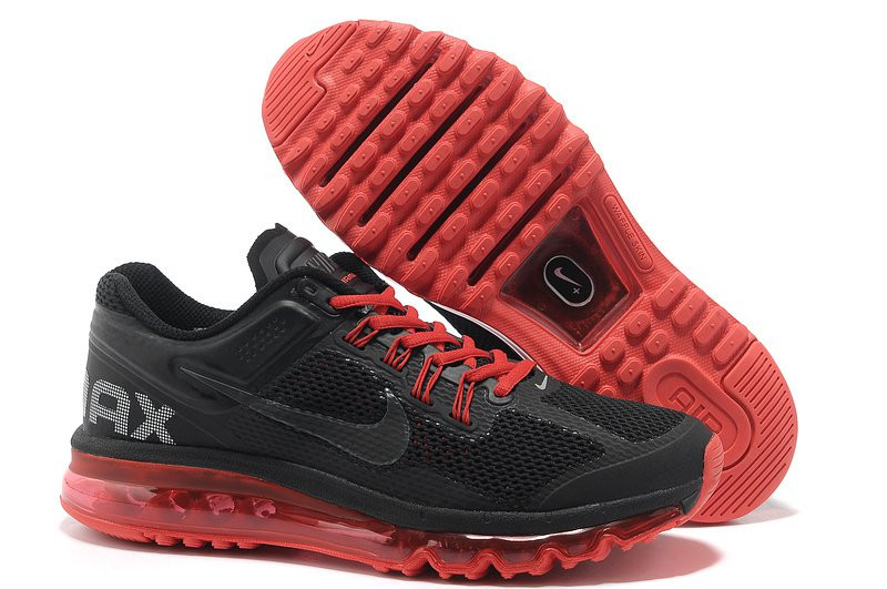 air max 2013 red and black