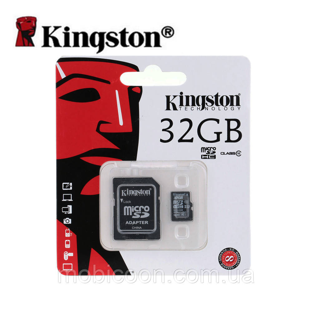 Карта памяти kingston 32gb