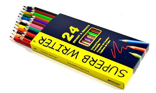 Цветные карандаши Marco "SUPERB WRITER", 24 цветов 4100-24CB, фото 2