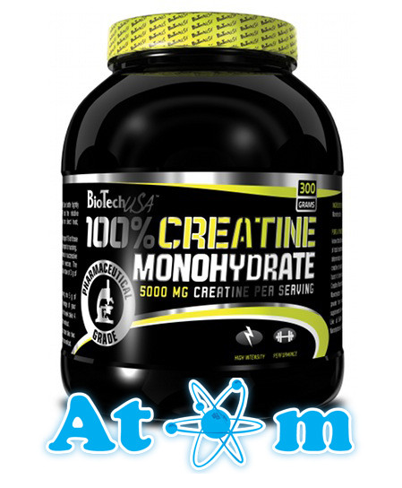 

Креатин - 100% Creatine Monohydrate - BioTech - 300 гр