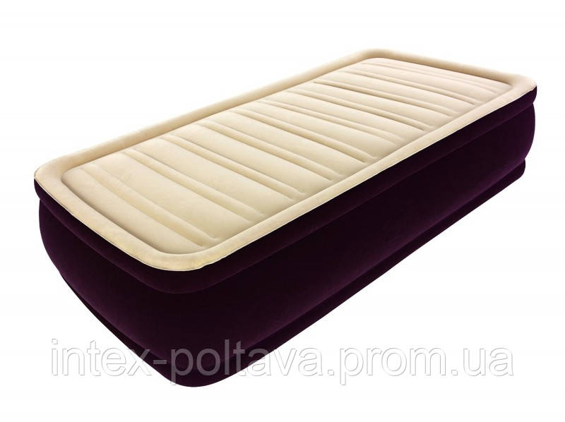 Надувные кровати полутороспальные с насосом