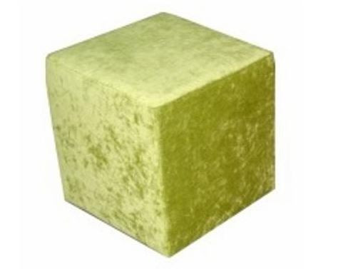 Пуф Куб зеленый