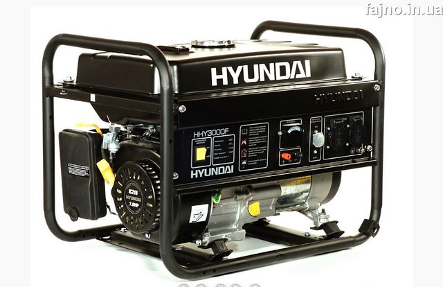 Генератор бензиновий Hyundai HHY 3000F фото 6