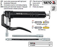 шприц смазочный YATO Польша 120 см³ 310 Bar YT-0701