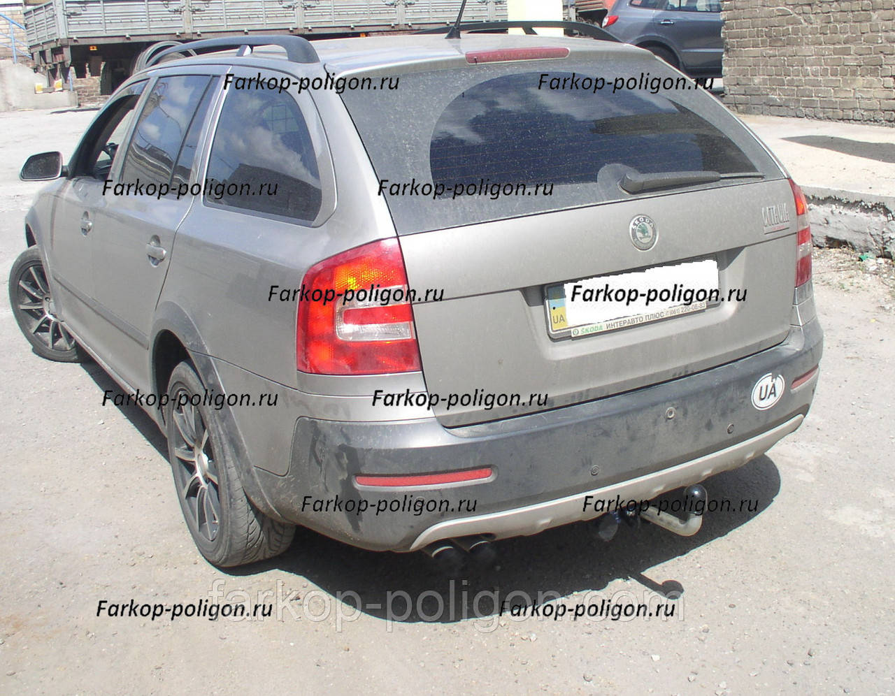 

Фаркоп SKODA Octavia A5 Scout универсал с 2006-2009 г.