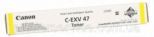 тонер картридж C-EXV47Y для Canon ir-adv C250i / C350i Yellow (8519B002)