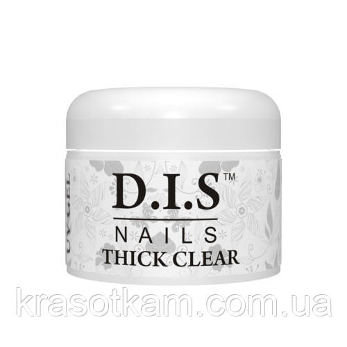 

Гель моделирующий D.I.S Nails THICK CLEAR кристально-прозрачный 30 гр