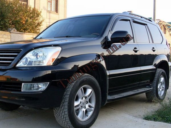 

Ветровики, дефлекторы окон Lexus GX 470 (Hic)