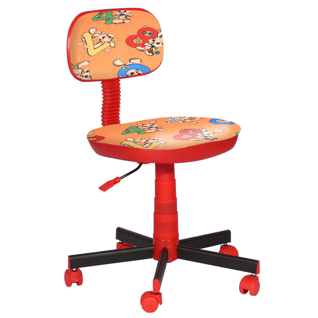 Детское кресло Киндер Зайчики (оранжевый)