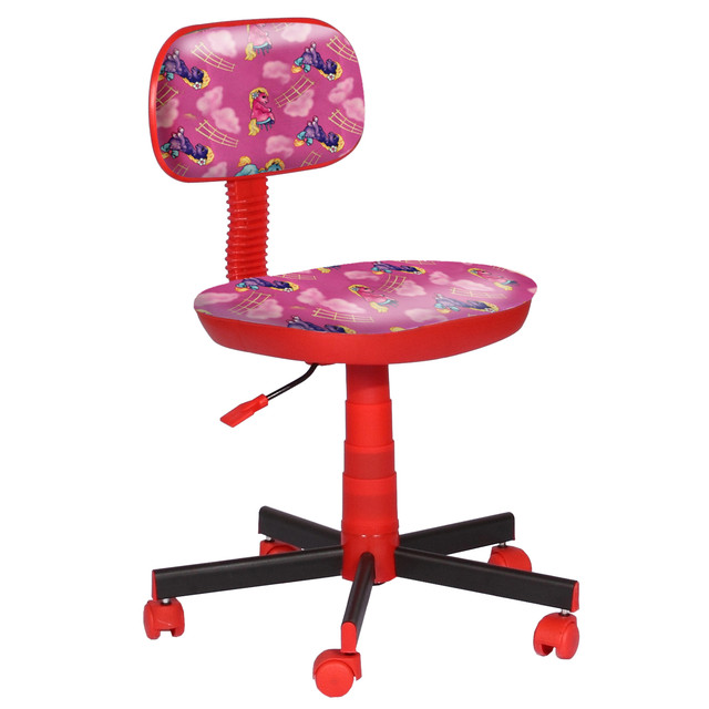 Детское кресло Киндер Пони (пластик красный)