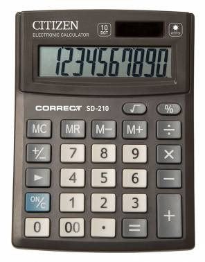 Калькулятор Citizen Correct SD-210