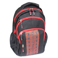 Рюкзак Вышиванка, красный, фото 1