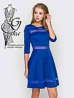 Красивое модное платье клеш-юбка с рукавом 3/4 Рада-2, фото 1