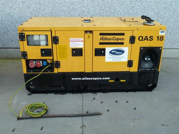 Прокат генератора Atlas Copco QAS 18 (14,4 кВт)