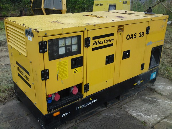 Прокат генератора Atlas Copco QAS 38 (32 кВт)