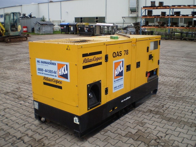 Прокат генератора Atlas Copco QAS 78 (68 кВт)