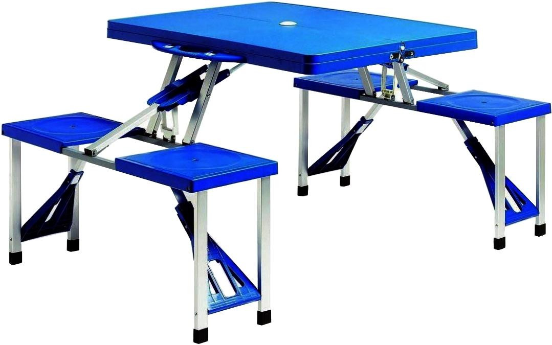 Стол трансформер походной стол чемодан для кемпинга стол + 4 стулья набор для пикника