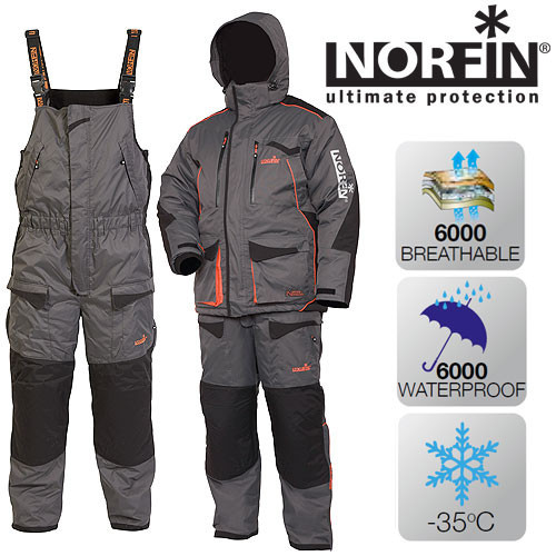 

Зимний костюм Norfin DISCOVERY GRAY р.M-L