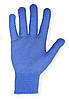 Перчатки женский стрейч синий