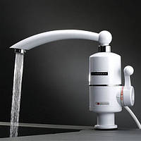 Проточный водонагреватель Посейдон, кран, мгновенно нагревающий воду, мощность 3 квт, фото 1