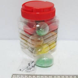 Пластилин умный 4170 Яйцо "жвачка для рук" (цветной, прыгает, тянется, лепится) с запахом