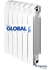 Алюминиевый Радиатор 500Х100 Global Vox Италия