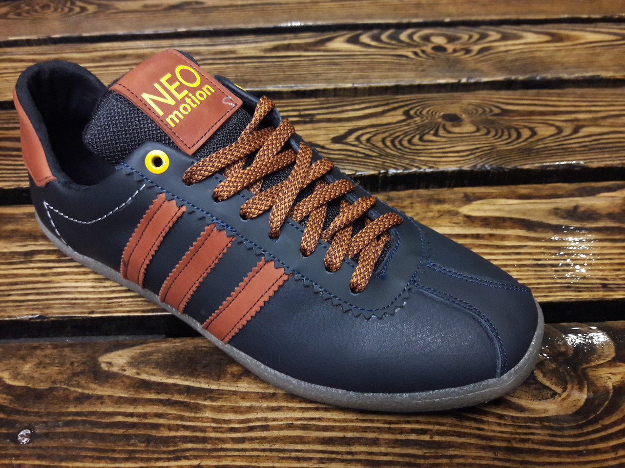 

Мужские кроссовки Adidas Gazelle нат.кожа (копия)Витрина последний 44-45., Синий