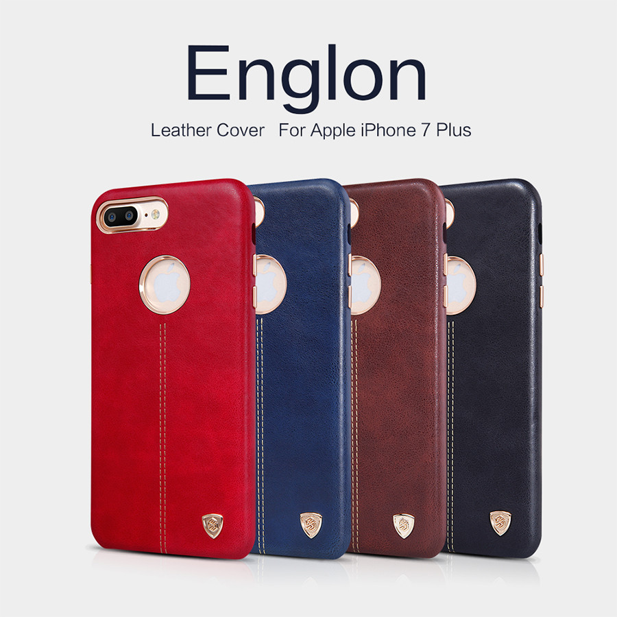 

Кожаный чехол накладка Nillkin Englon для Apple iPhone 7 Plus / 8 Plus (4 цвета), Разные цвета