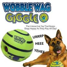 

Игрушка для собак мяч хихикающий WOBBLE WAG GIGGLE