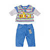 Одяг для ляльки 43 см Baby Born костюм для хлопчика Zapf Creation 822197