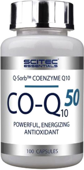 CO-Q10 50 мг Scitec Nutrition, 100 капсул
