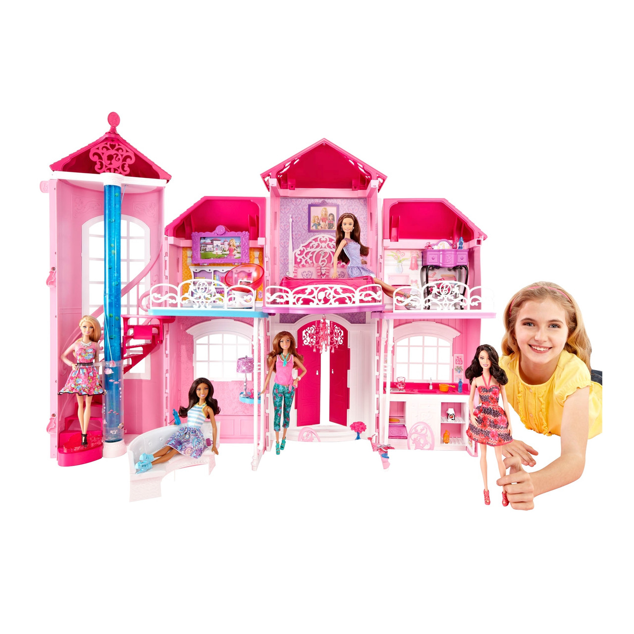 Barbie malibu house