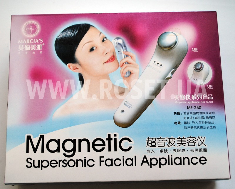 

Магнитный массажер для омоложения лица - Magnetic Supersonic Facial Appliance