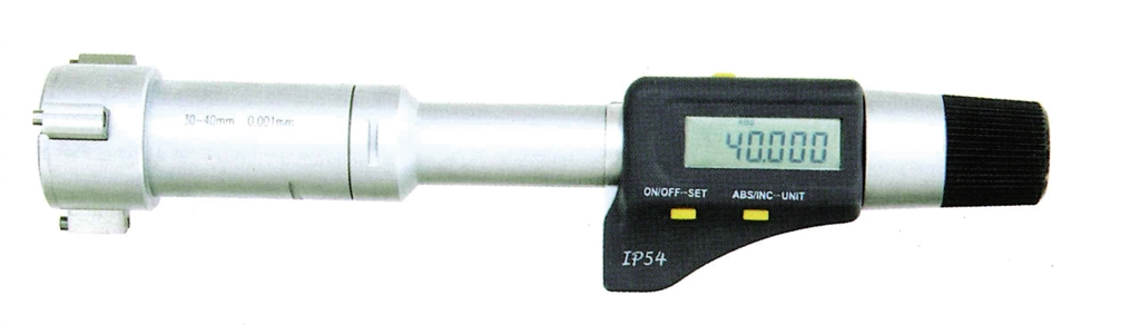 Нутромер 3-х точечный 25-30 мм, с цифровой индикацией, цена деления 0.01 мм, IDF (Италия)