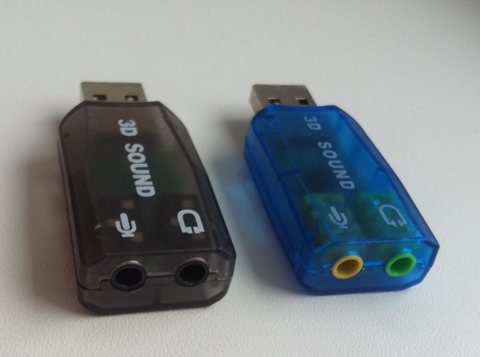 USB-адаптер, Звуковая карта (3.1,5.1,7.1) 3D sound