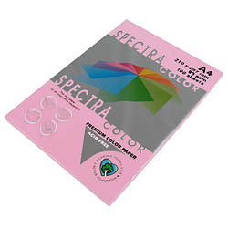 Бумага A4 'Spectra' ПАСТЕЛЬ 170 (Pink) 100 л./80 гр.