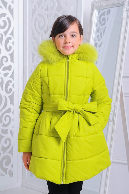 Зимняя куртка на девочку 