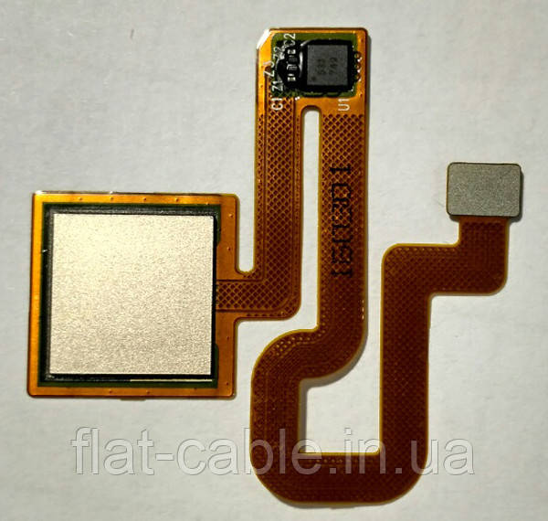 Шлейф сканер отпечатка пальца Хiaomi Redmi Note 3 золотой