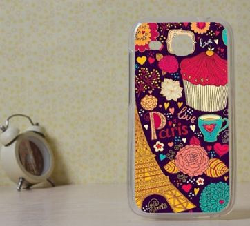 

Силиконовый чехол бампер для Huawei Y600 с картинкой Сладости, Разные цвета