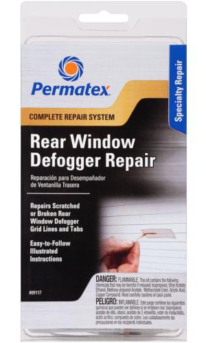 

Набор для ремонта обогрева заднего стекла Permatex Complete Rear Window Defogger Repair Kit