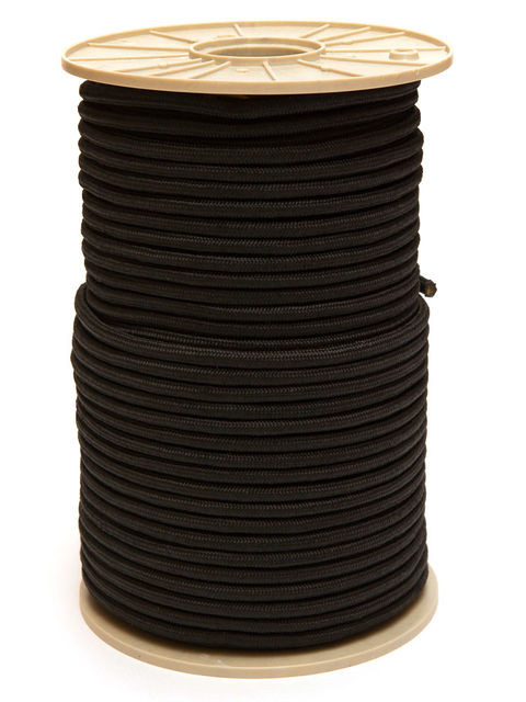 Веревка (шнур) полипропиленовая Ø 8 мм. черная