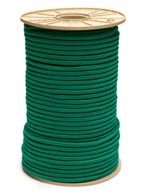 Веревка (шнур) полипропиленовая Ø 6 мм. зеленая