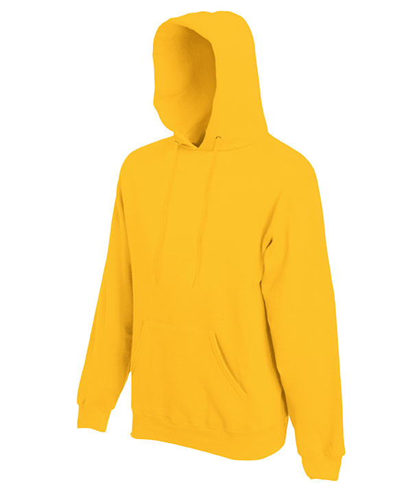 

Толстовка мужская с капюшоном Fruit of the Loom CLASSIC HOODED SWEAT Солнечно-жёлтая M