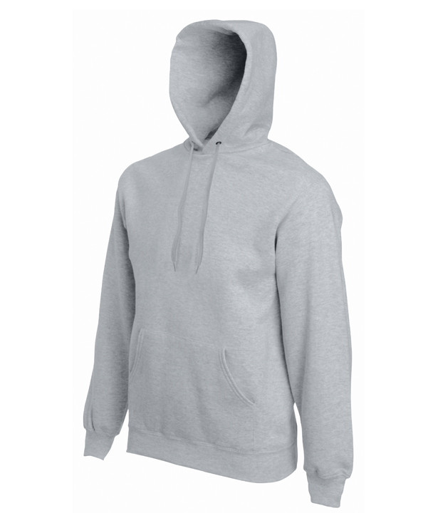 

Толстовка мужская с капюшоном Fruit of the Loom CLASSIC HOODED SWEAT . Серо-лиловая XXL