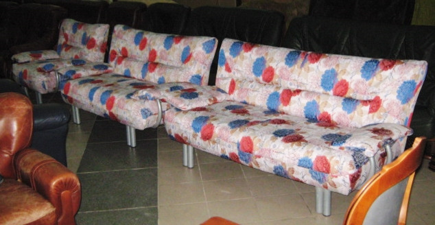Комплект  мягкой мебели диван тройка, диван двойка и кресло
