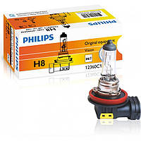 Автомобильная галогенная лампа "Philips" (H8)(12V)(35W)