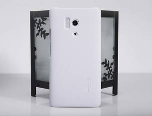 Чохол NILLKIN Huawei Honor III (білий) + захисна плівка, фото 2