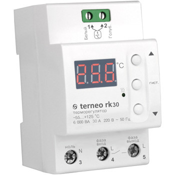 

Терморегулятор (для электрических котлов) TERNEO RK30