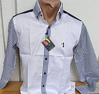 Стильная приталенная рубашка GOLF TIME (размер M. L. XL. XXL), фото 1