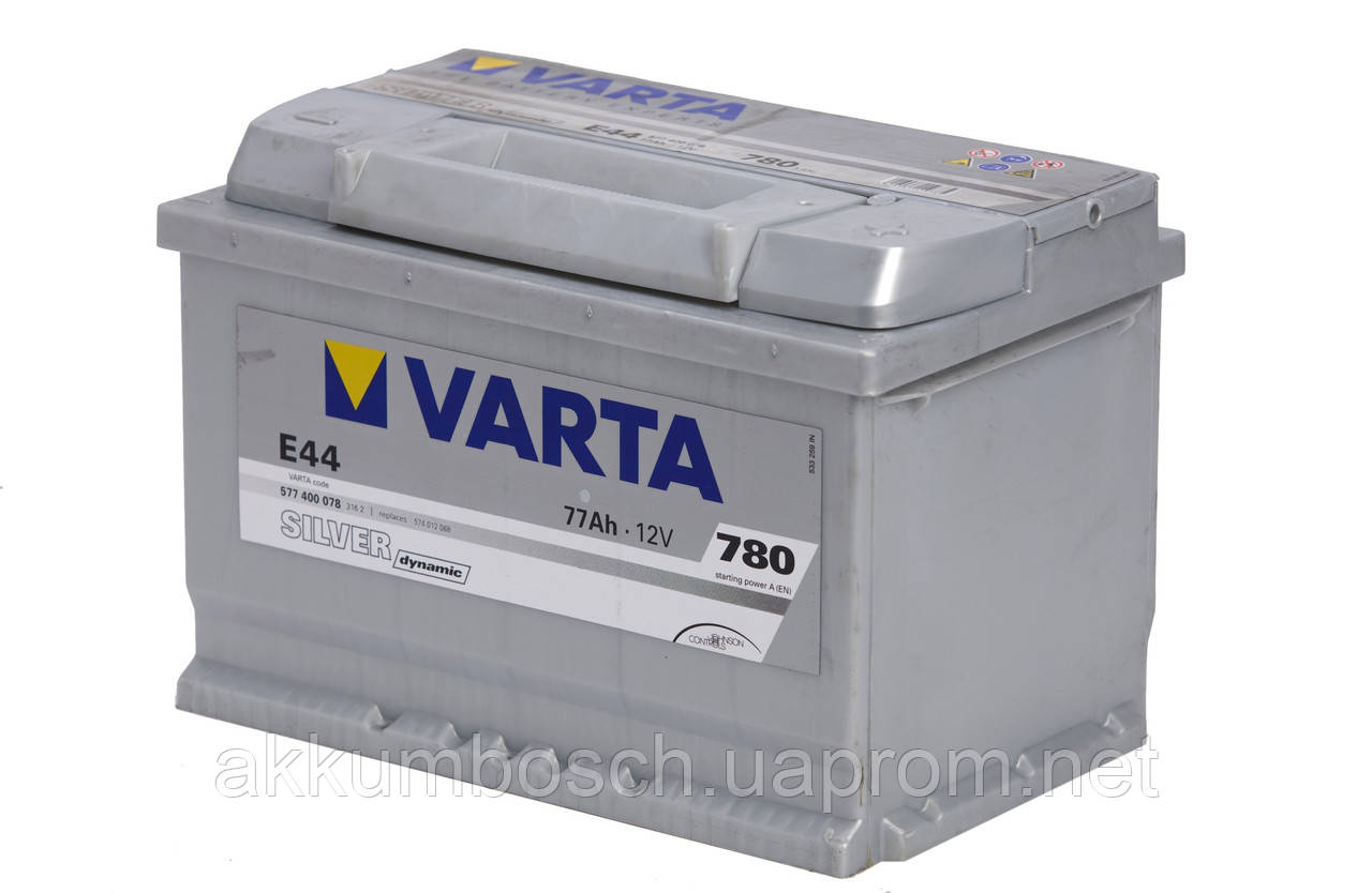 

Аккумулятор автомобильный Varta SILVER dynamic 77/Ah